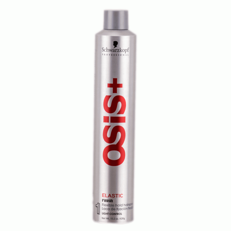 Лак для волос эластичной фиксации-Schwarzkopf Professional Osis+ Elastic Finish Flexible Hold Light Control 500ml
